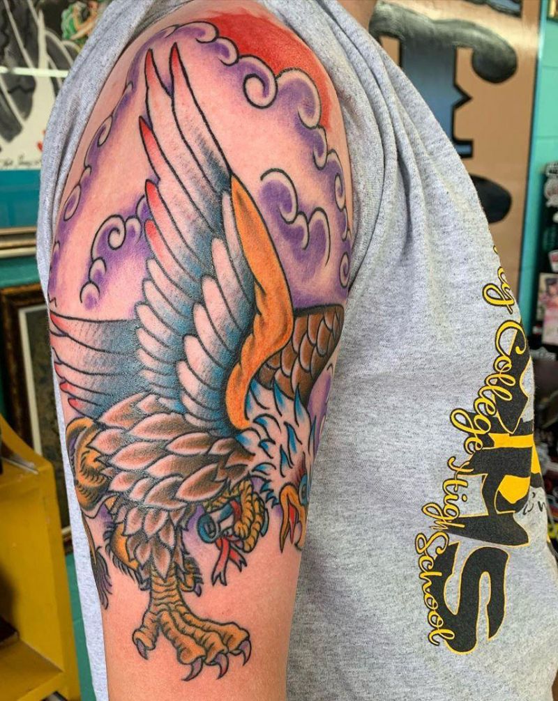 30 Pretty Griffin Tattoos Improve Your Temperament