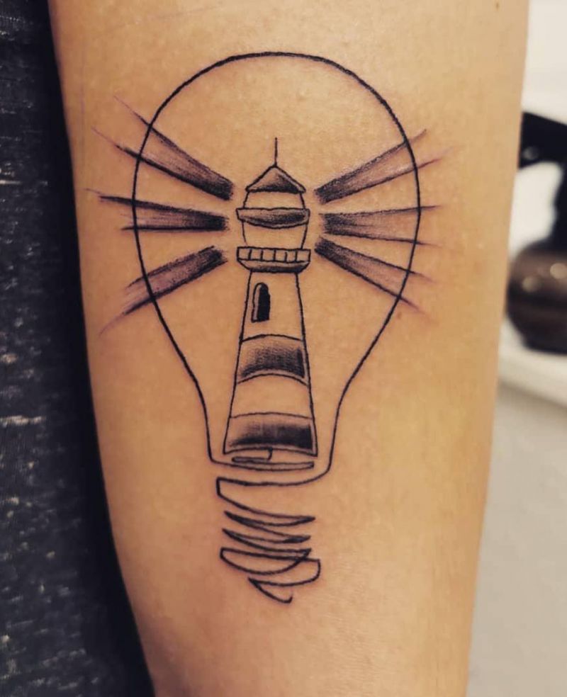 30 Stunning Lighthouse Tattoos Enhance Your Personality