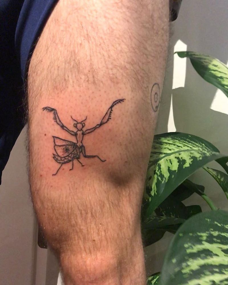 30 Pretty Mantis Tattoos You Will Love