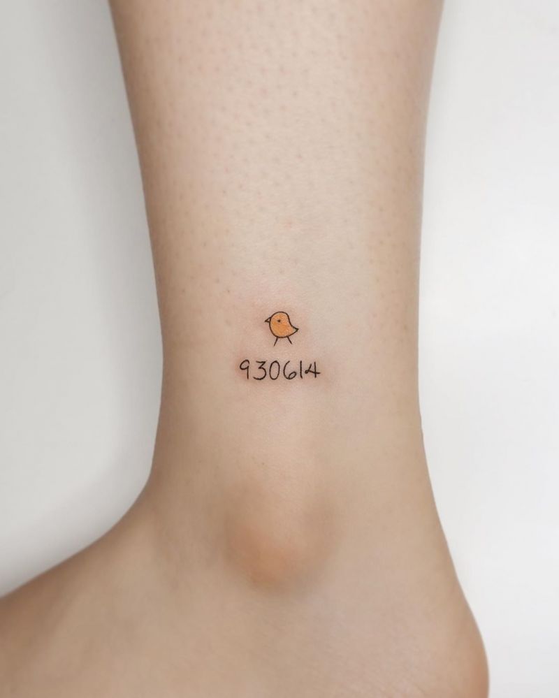 30 Pretty Number Tattoos You Will Love