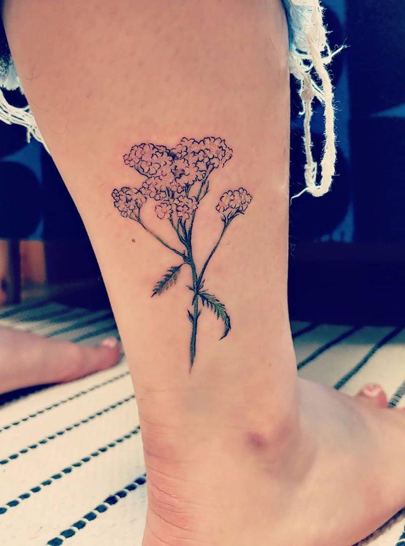 30 Pretty Yarrow Tattoos You Will Love