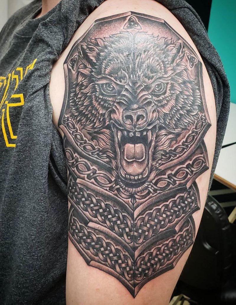 30 Pretty Armor Tattoos Show Your Personality