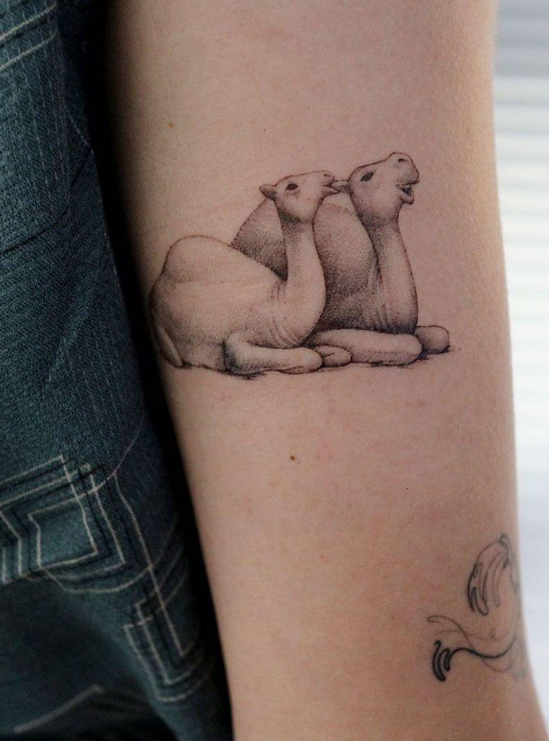 30 Pretty Camel Tattoos to Inspire You