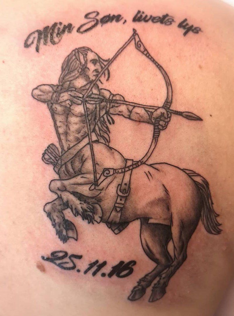 30 Pretty Centaur Tattoos Improve Your Temperament