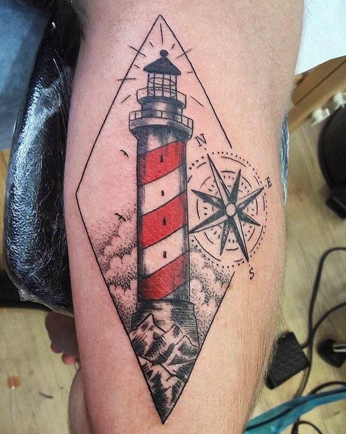 30 Stunning Lighthouse Tattoos Enhance Your Personality