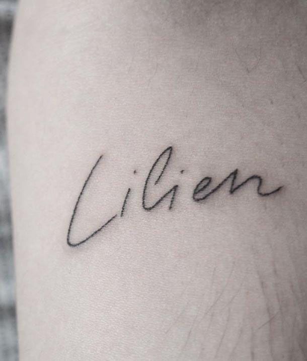 30 Pretty Name Tattoos Enhance Your Personality