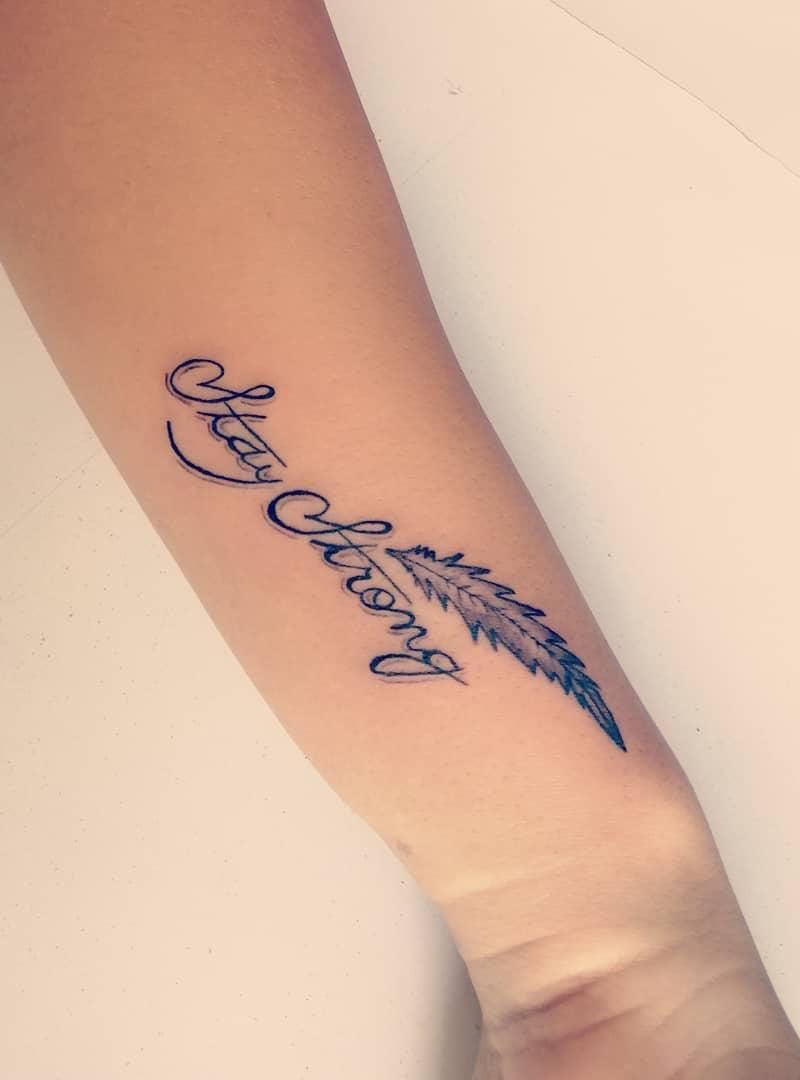 30 Beautiful Stay Strong Tattoos Make You Brave