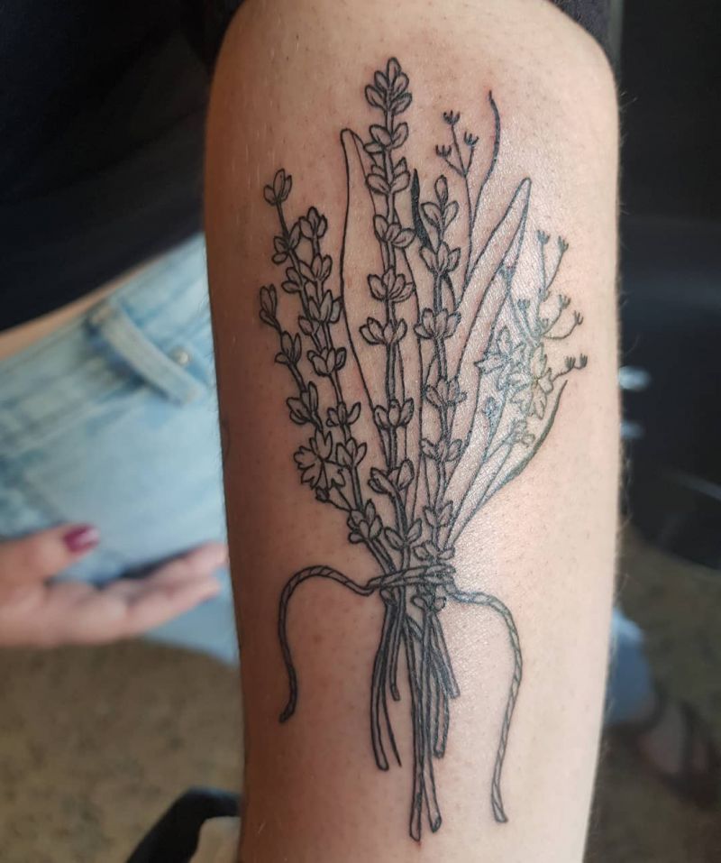 30 Pretty Wildflower Tattoos to Inspire You