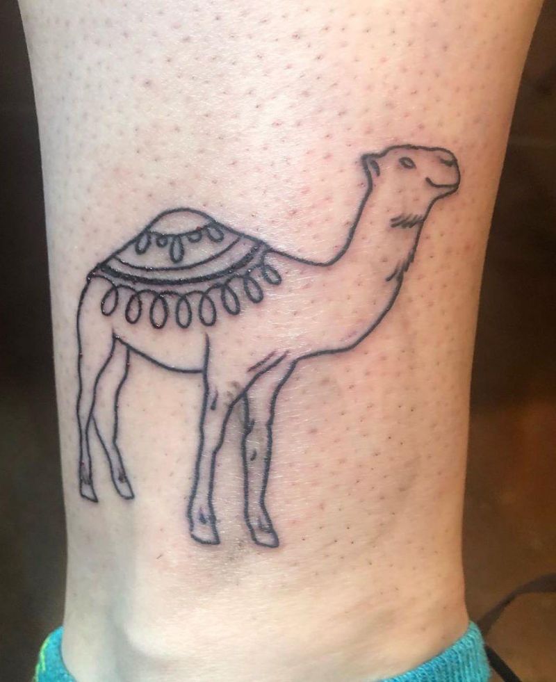 30 Pretty Camel Tattoos to Inspire You