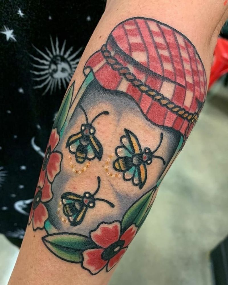 30 Pretty Firefly Tattoos to Inspire You