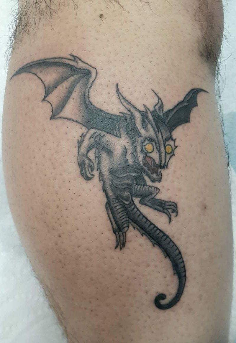 30 Pretty Gargoyle Tattoos for Inspiration