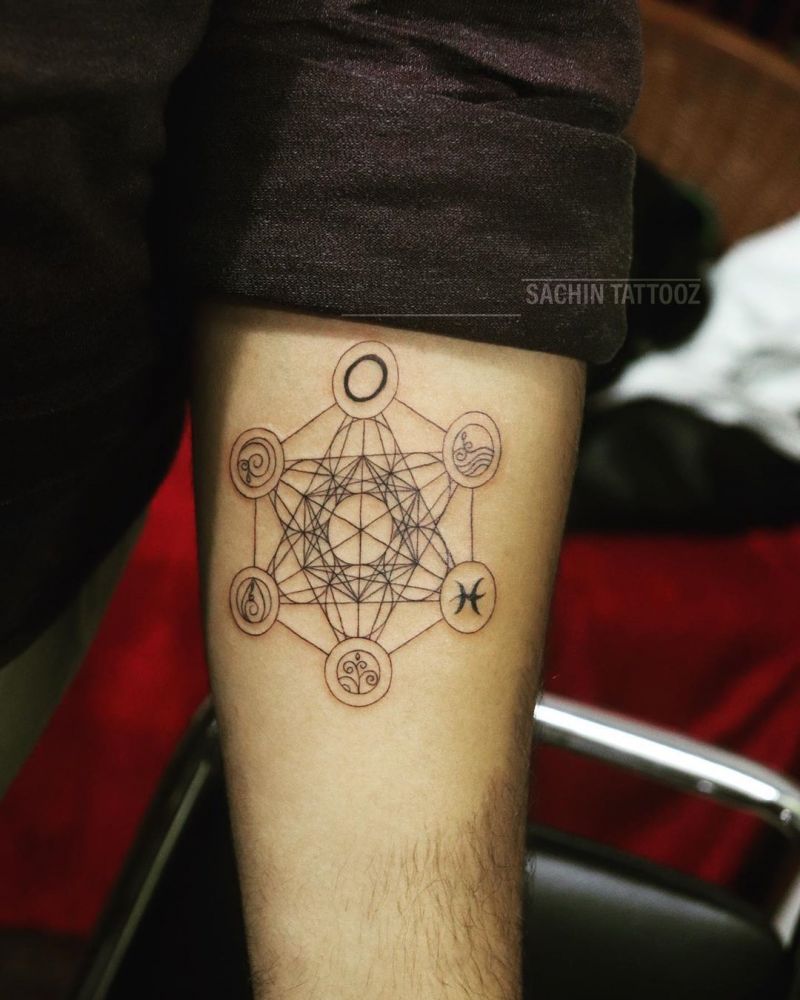 30 Perfect Metatron Tattoos Make You Attractive