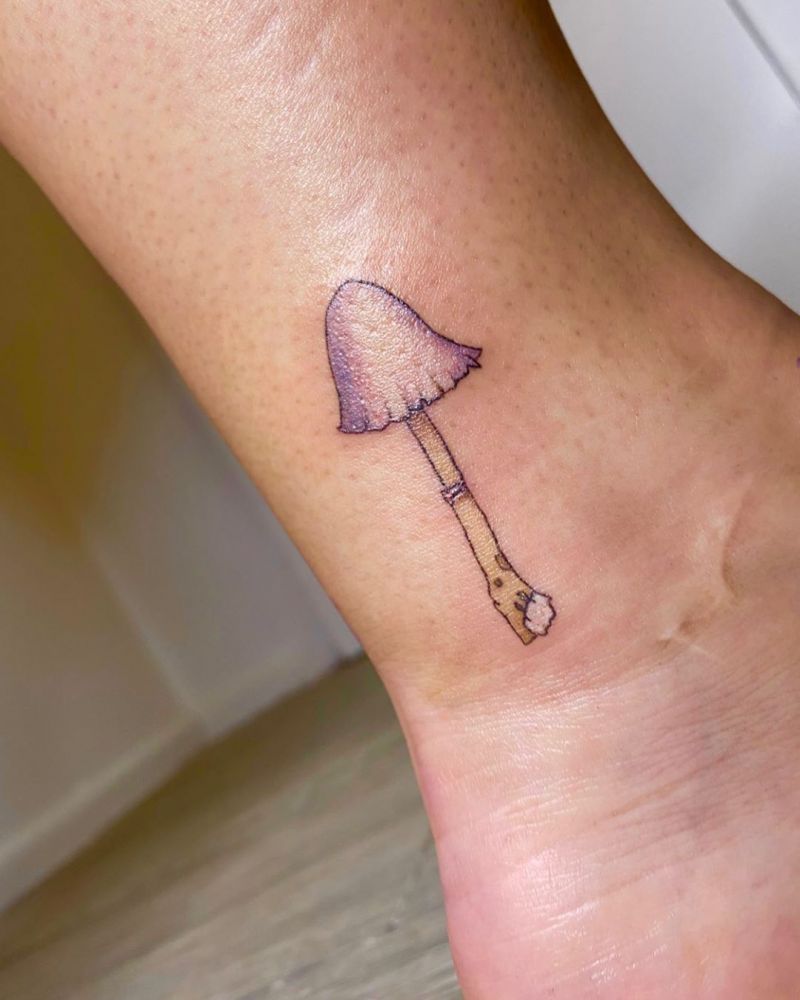 30 Pretty Mushroom Tattoos Improve Your Temperament