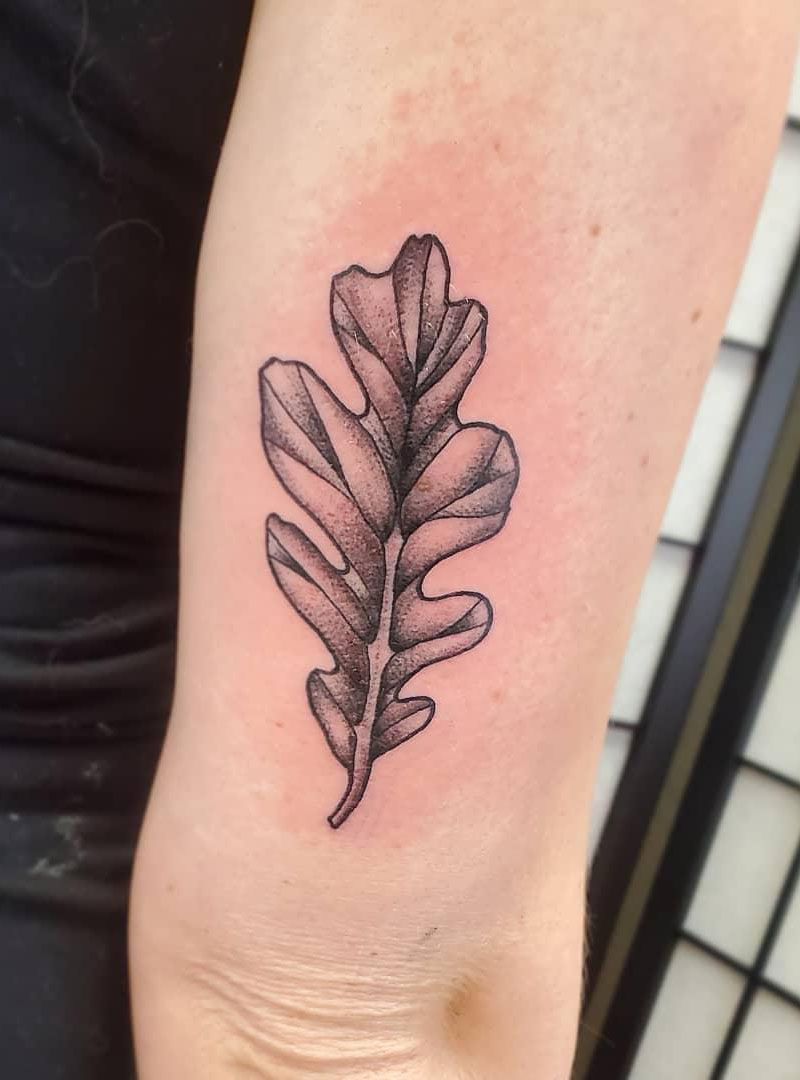 30 Pretty Oak Leaf Tattoos Make You Attractive