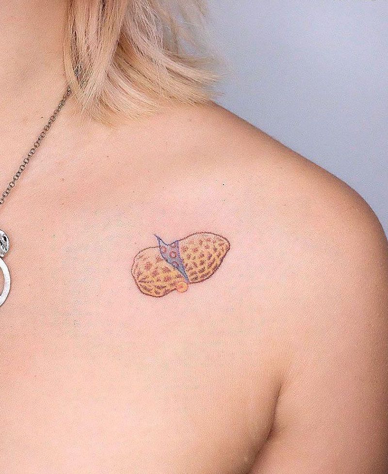 30 Cute Peanut Tattoos You Will Love