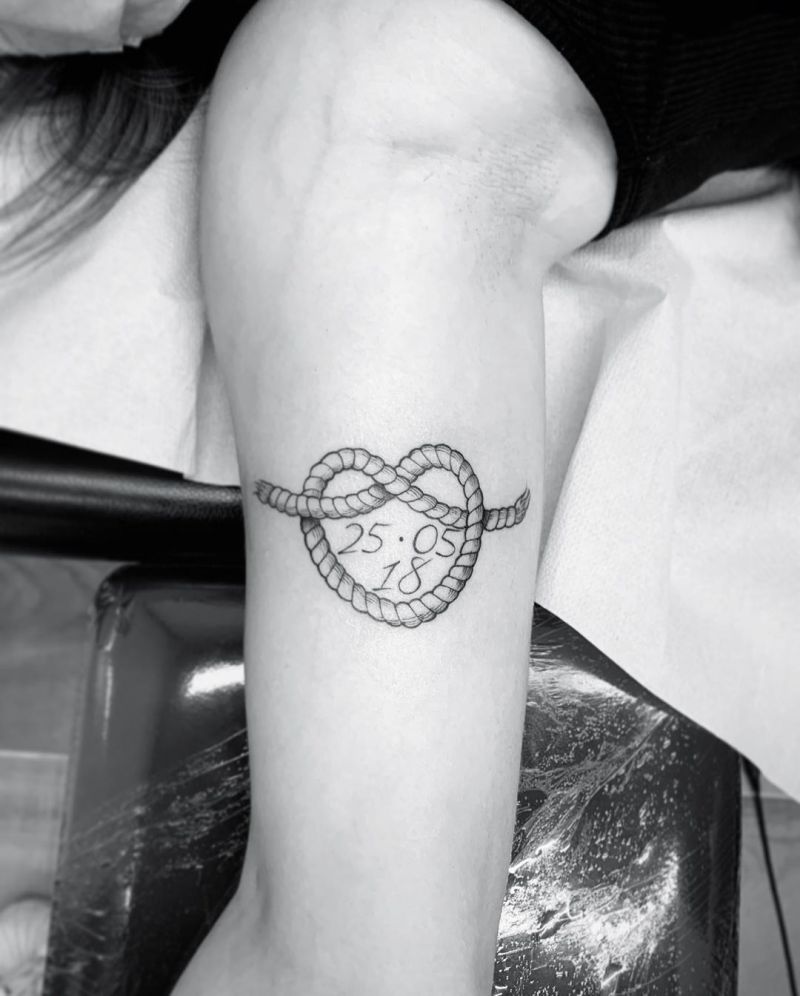 30 Pretty Rope Tattoos Make You Charming