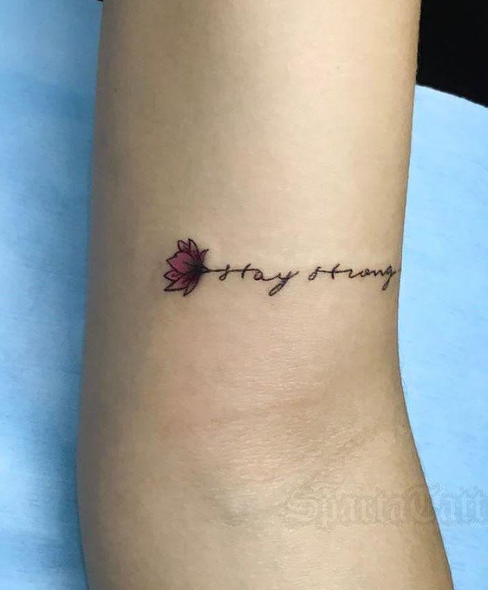 30 Beautiful Stay Strong Tattoos Make You Brave