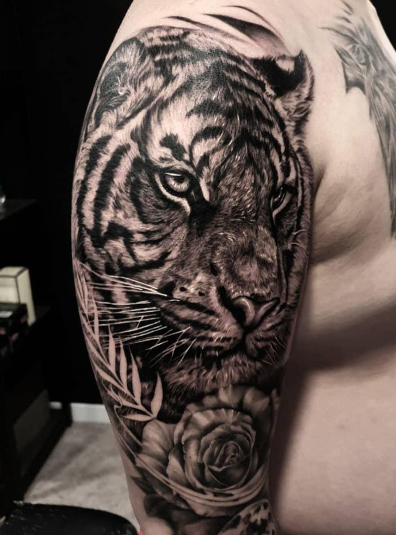 30 Pretty Tiger Tattoos Improve Your Temperament