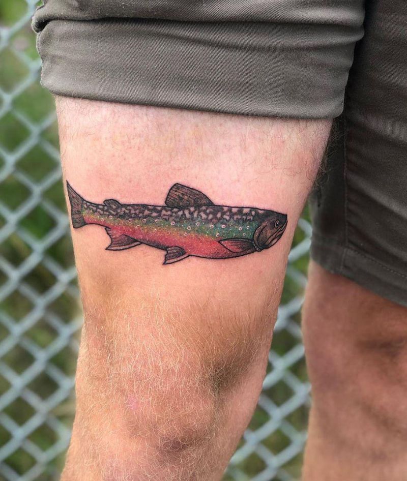 30 Elegant Trout Tattoos for Your Inspiration