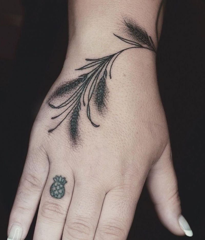 30 Pretty Wheat Tattoos to Inspire You