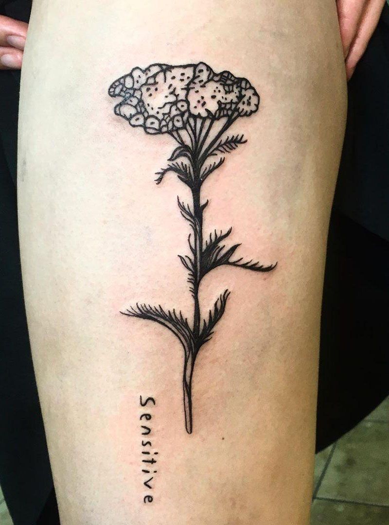 30 Pretty Yarrow Tattoos You Will Love