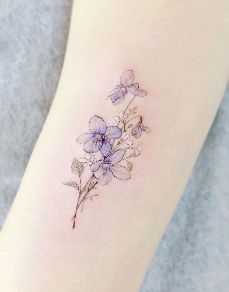 30 Elegant Bouquet Tattoos for Your Inspiration