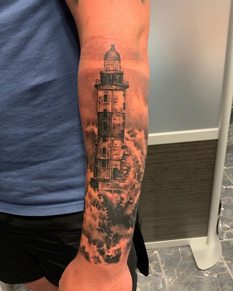 30 Stunning Lighthouse Tattoos Enhance Your Personality