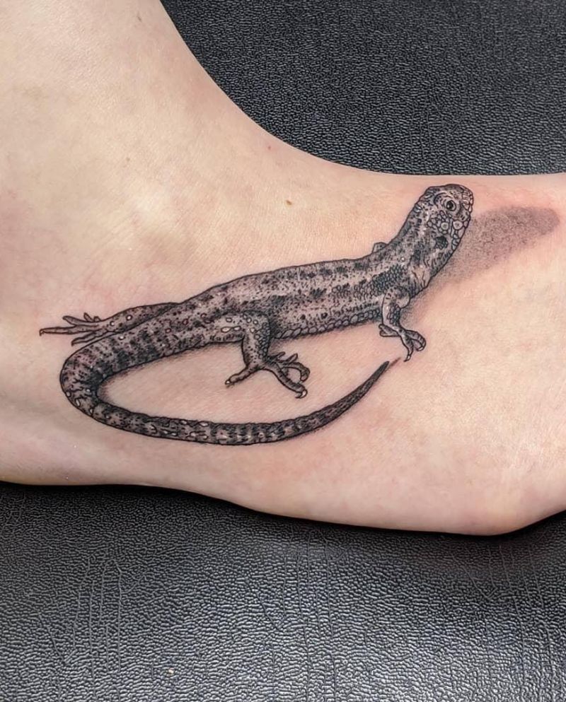 30 Pretty Lizard Tattoos Will Make You Want to Try