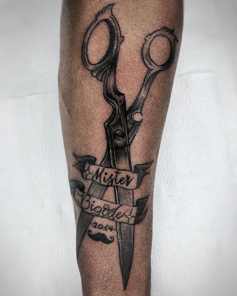 30 Pretty Scissor Tattoos Make You Very Attractive