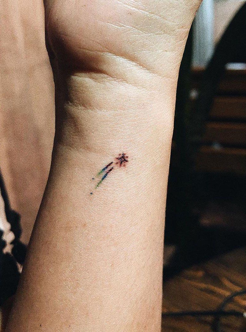 30 Creative Shooting Star Tattoos to Inspire You