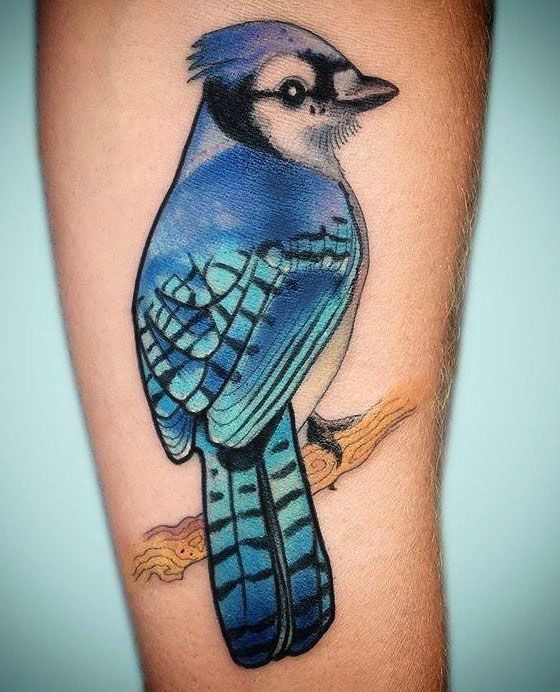 30 Pretty Bluejay Tattoos You Must Try