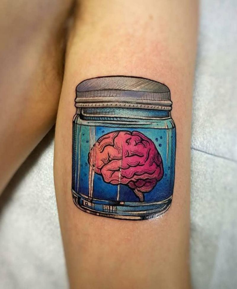 30 Pretty Jar Tattoos Make You Attractive