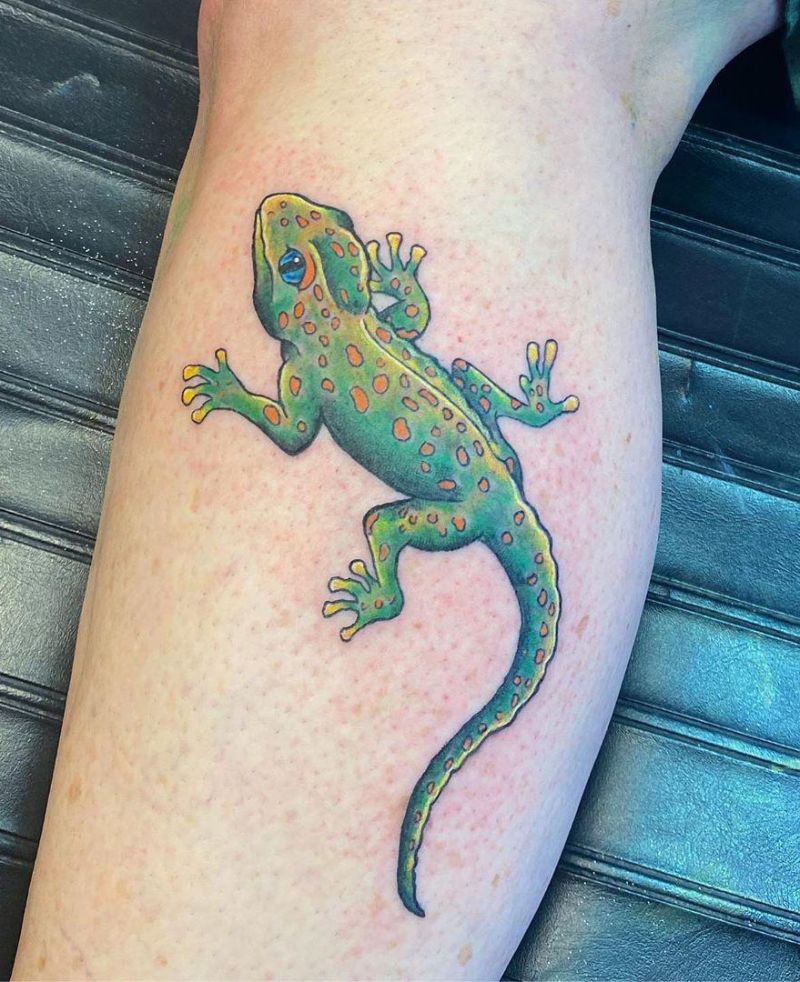 30 Pretty Lizard Tattoos Will Make You Want to Try