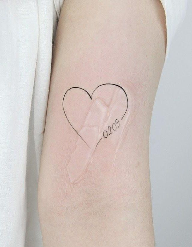 30 Pretty Number Tattoos You Will Love