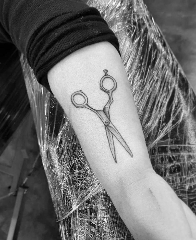 30 Pretty Scissor Tattoos Make You Very Attractive