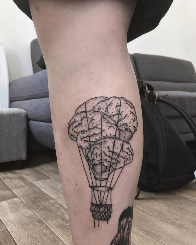 30 Pretty Balloon Tattoos to Inspire You