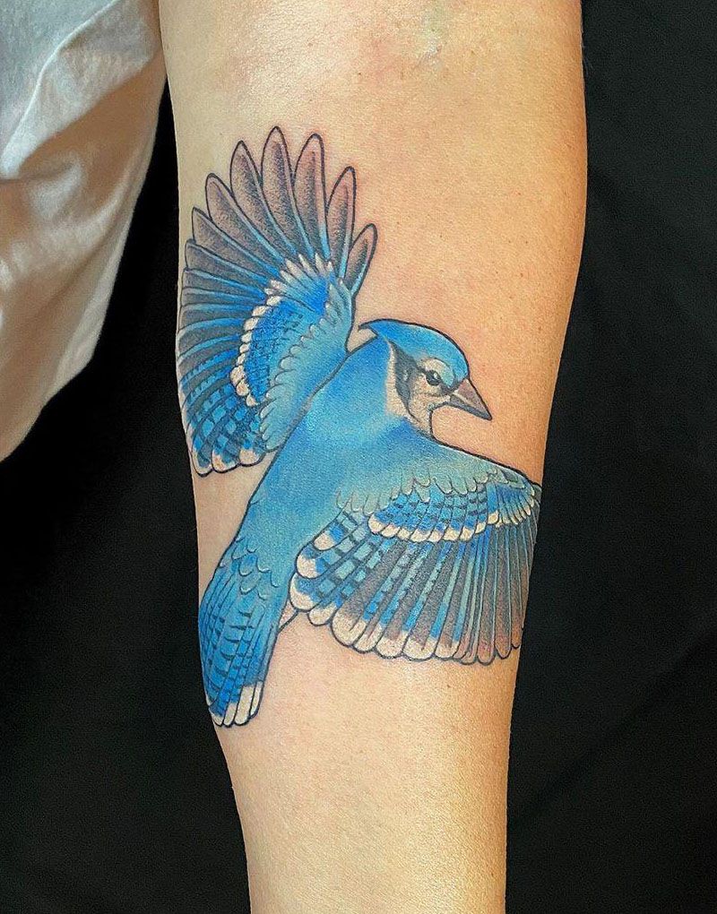 30 Pretty Bluejay Tattoos You Must Try