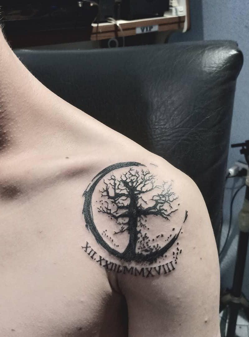 30 Pretty Circle of Life Tattoos Enhance Your Personality