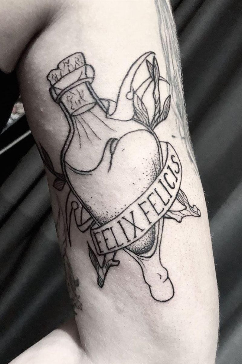 30 Pretty Felix Felicis Tattoos to Inspire You