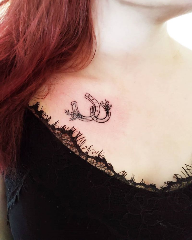 30 Perfect Horseshoe Tattoos Make You Attractive