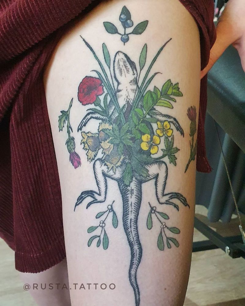 30 Pretty Lizard Tattoos Will Make You Want to Try