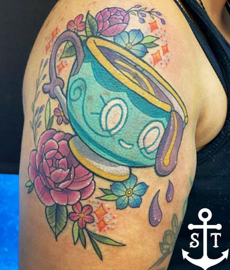 30 Pretty Teacup Tattoos Remind You to Rest