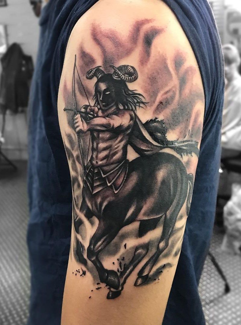 30 Pretty Centaur Tattoos Improve Your Temperament