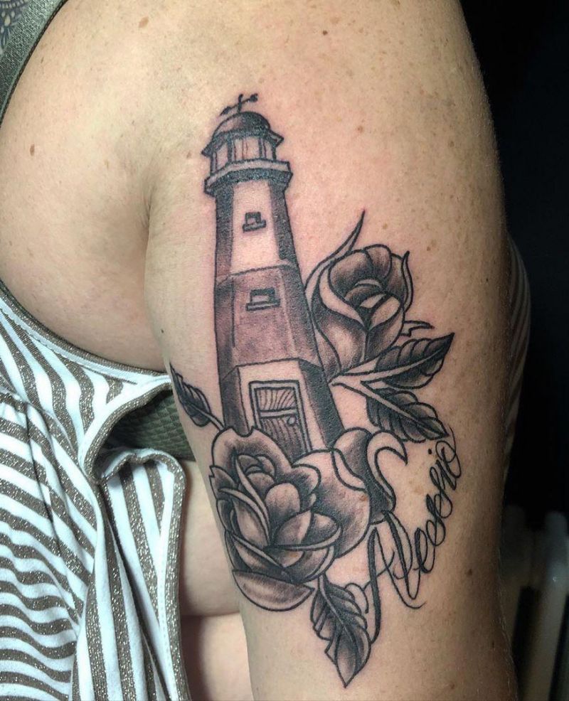 30 Stunning Lighthouse Tattoos Enhance Your Personality