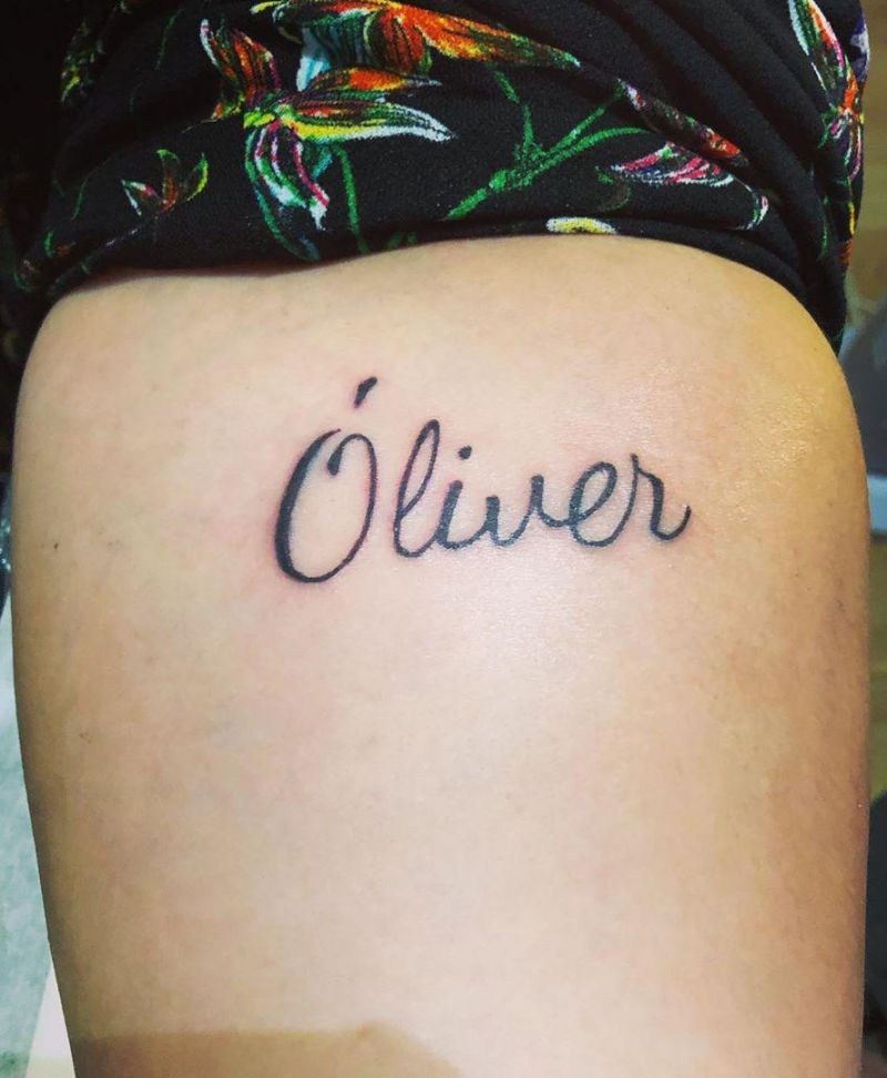 30 Pretty Name Tattoos Enhance Your Personality