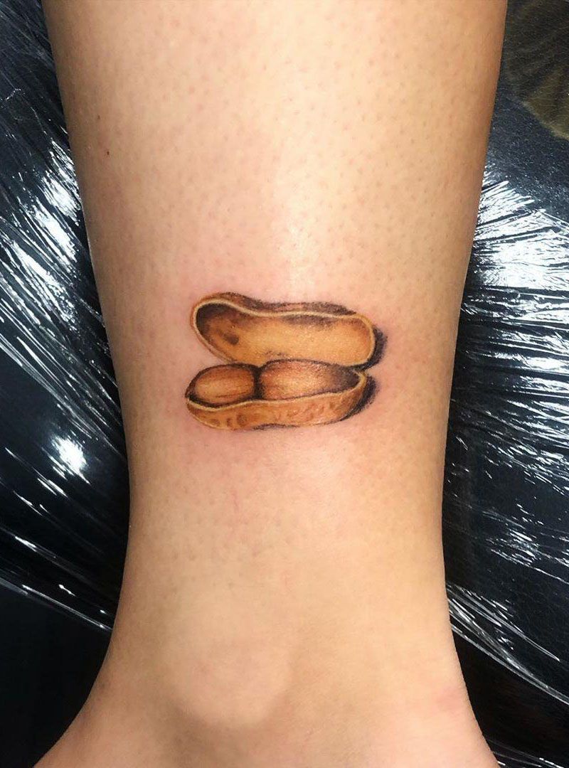 30 Cute Peanut Tattoos You Will Love