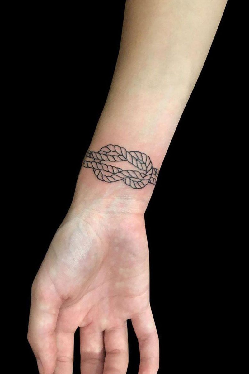 30 Pretty Rope Tattoos Make You Charming