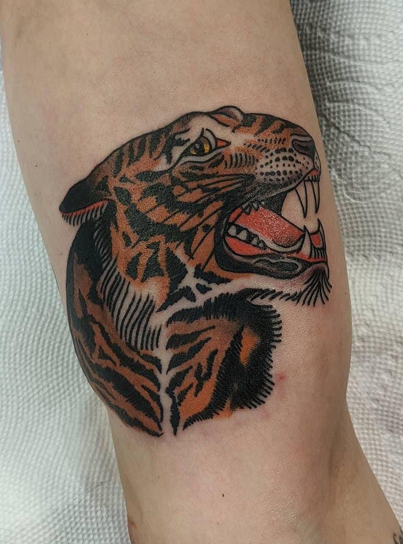 30 Pretty Tiger Tattoos Improve Your Temperament