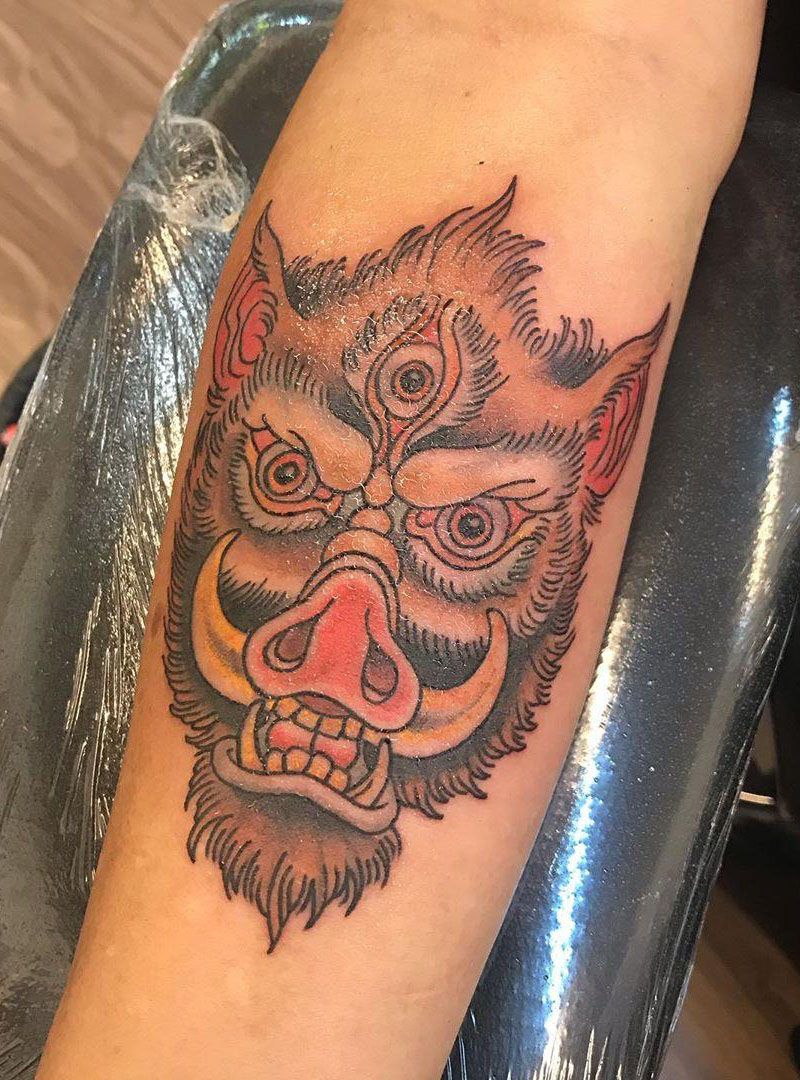 30 Pretty Wild Boar Tattoos You Must Try