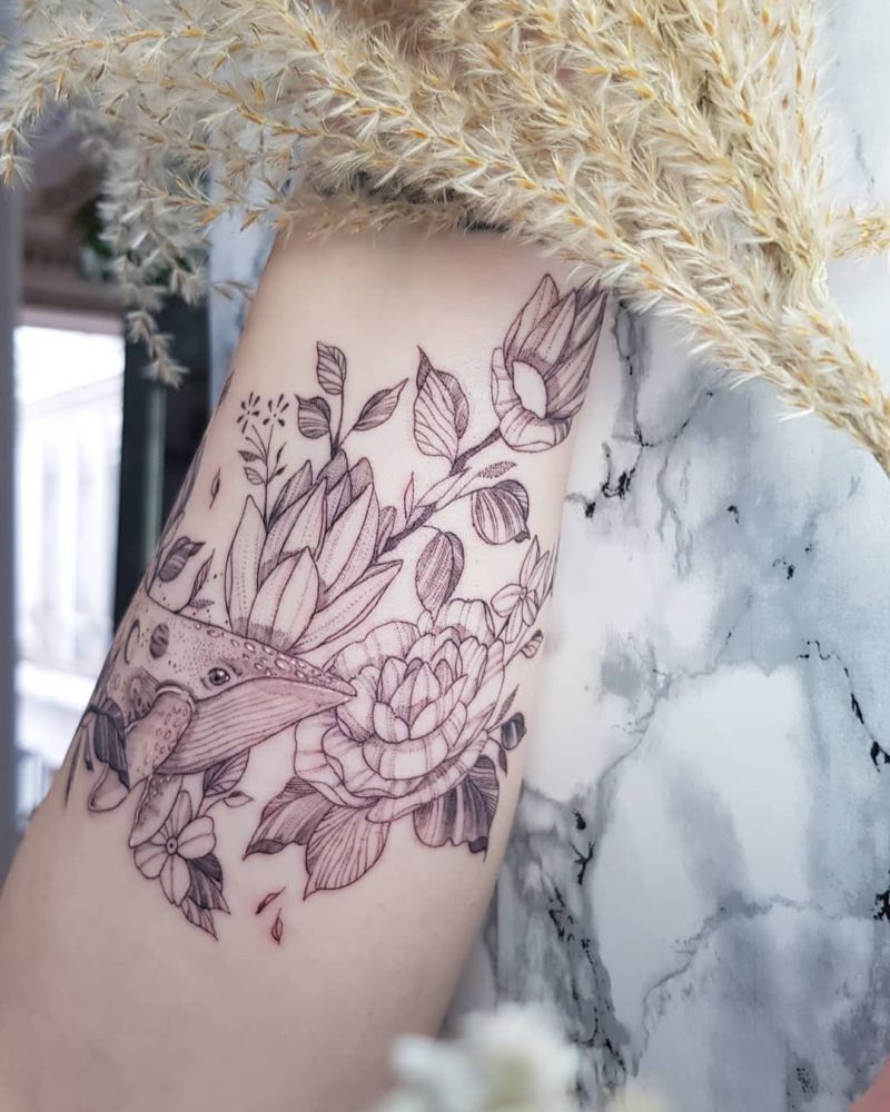 30 Pretty Wildflower Tattoos to Inspire You